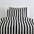 Twin Black And White Striped Comforter