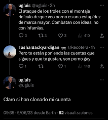 Hurgar en la Memoria 🇵🇪 on X: Estimado @ugluis ¿cómo te van a haber  clonado la cuenta si estás escribiendo esa “defensa” desde esa misma cuenta  que dices ha sido “clonada”? Mejor
