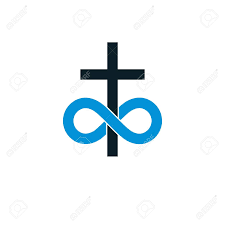 Cross infinity symbols represent the eternal being or god. Immortal God Conceptual Symbol Combined With Infinity Loop Sign Royalty Free Cliparts Vectors And Stock Illustration Image 68945980