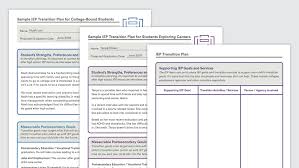 Download Sample Iep Transition Plan And Goals Iep How To Plan Iep Goals