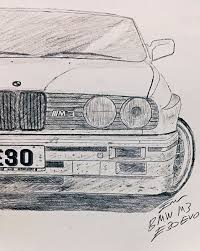 Bmw Drawing Bmw Cars
