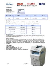 Ricoh Aficio Sgc 1506 Gs Service Manual Manualzz Com