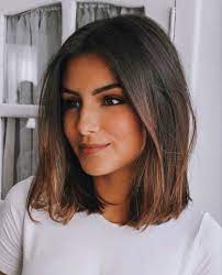 Pin Von Letty Marcela Auf Cabelo Haarschnitt Schulterlange Haare Haarschnitt Schulterlange Haare Glatt