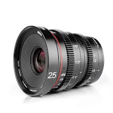 Meike 25mm T2 2 Cine Lens With Micro Four Thirds M43 Mft Cameras And Bmpcc Lens Manual Focus Camera