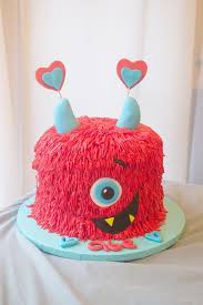 If you would like to. In Honor Of Valentine S Day Love Monster Birthday Cake My Wife Made Baking