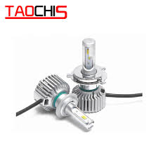 taochis car head light bi led fog led headlight bulbs 12v h3 45w 9000lm car led lamp fog light led bulb led headlights car led