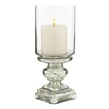 Available on its own or with stand. Grayson Lane 1 Candle Glass Hurricane Candle Holder 16 In H X 6 In W X 6 In L In The Candle Holders Department At Lowes Com