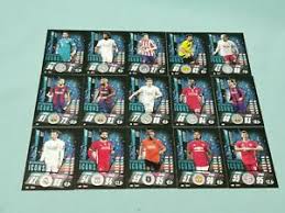 Topps match attax, the official trading card game of the uefa champions league, spfl. Topps Match Attax Champions League 2020 2021 Alle 15 International Icons 20 21 Ebay