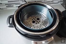 It is a healthier alternative to frying your foods while still supplying the crunch you crave without immersing it in a pot of hot oil. The Instant Pot Air Fryer Lid Works As Promised But Only For Small Batches Engadget