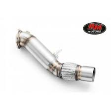 The downpipe attaches to the turbo and begins the exit flow of exhaust gases. Downpipe Decat Bmw F20 F21 Lci 120i 125i B48 16 184ps 224ps Rwd Ebay
