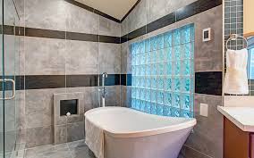 Glass is an amazing medium that is used as an internal partition within the bathroom to demarcate the wet shower go for glass bricks that are available in different styles, thicknesses and even colours. How To Install Glass Block The Home Depot