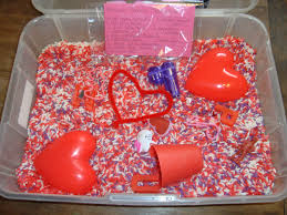 February Sensory Bin February Ideas Sensory Bins February Classroom