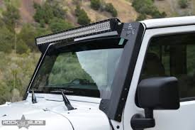 A Pillar 50 Light Bar Bracket For Jeep Wrangler Jk Rock Slide Engineering
