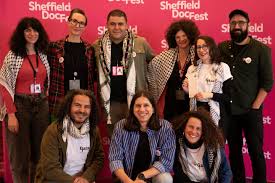 Highlights from the Palestine Film Institute delegation showcase at Sheffield Doc/Fest 2024 Thank you to the brilliant teams from OUT OF PLACE (Mohammed Al-Majdalawi and Manolo Diaz Rämö), YUSRA (Yasmin C. Rams