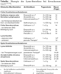 Therapie Der Lyme Borreliose