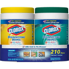 Buy clorox disinfecting wipes value pack, 75 ct each, pack of 3 (package may vary) on amazon.com ✓ free shipping on qualified orders. Clorox 2 Pack 210 Count Crisp Lemon And Fresh Scent Disinfectant All Purpose Cleaner In The All Purpose Cleaners Department At Lowes Com