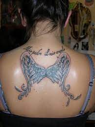 Butterfly Angel Tribal Tattoos For Women Tribal Butterfly Tattoo Neck Tattoo For Guys