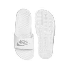Black And White Nike Slides Womens Clickbytaste Nike White Pool Slides White Nike Slides Nike Slides For Girls Nike Slide Sandals