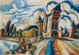 Dresden Pieschen Leipziger Strasse Malerei Illustration Kunstdruck