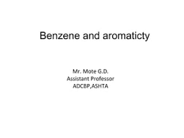 196187 Pdfs | Review Articles In Benzene