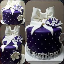 47 cute birthday cakes for all ages : Purple Birthday Cake Food Drinks Homemade Bakes On Carousell
