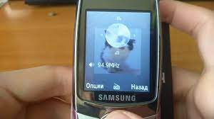 Обзор телефона samsung E740 - YouTube
