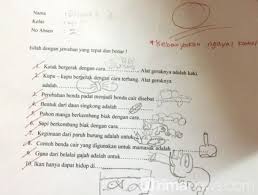 Masa kecil memang penuh dengan kenangan yang indah. Ngakak Jawaban Kreatif Anak Sd Ini Malah Dapatin Nilai Nol Besar