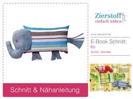 Kamika ist anfängertauglich und lässt sich in weniger als 2 std. Tierkissen Elefant Eli Zierstoff Einfach Nahen