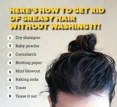 How To Get Rid Of Greasy Hair Without Washing | Be Beautiful India