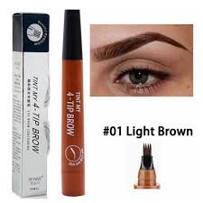 Best quality eyebrow pencils for easy shape drawing. Tint My 4 Tip Brow Liquid Eyebrow Pencil Waterproof Microblading Fork Kwik