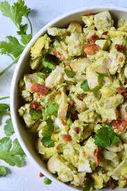 It can get a little messy (like you may find chicken pieces. Bacon Avocado Chicken Salad Whole30 Recipe Wonkywonderful
