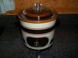 Vintage stoneware crock pot, glazed ceramic planter mendezmanor 5 out of 5 stars (188) $ 39.00 free shipping add to favorites stoneware crock pot with lid panvintageattic 5 out of 5 stars (98) $ 21.95. What Vintage Of Used Slow Cooker Should I Look For Cookware Slow Cookers Chowhound