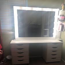Low Shipping Financing Vanity Mirror With Lights Etsy Vanity Mirror Ikea Vanity Vanity