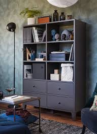 Bryggja Opbergmeubel Donkergrijs 120x173 Cm Ikea Opbergmeubel Slaapkamerdecoratieideeen Ikea