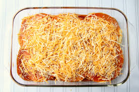 Bake the layered enchilada dish for 20 minutes, until the. Cheesy Chicken Enchilada Casserole Family Fresh Meals