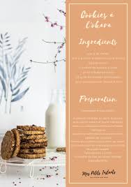 Cookies A L Okara Lait Vegetal Cookies Recette Recette Lait