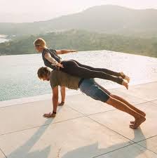 Daily #yoga #poses for 2 people! Couples Yoga Poses Acro Yoga Poses Couples Yoga