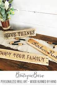 Personalized Wood Wall Decor Rustic Wood Wall Decor House Decor Rustic Personalized Wall Decor