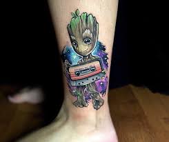 Baby Groot Tattoo Baby Groot Tattoo Groot Tattoo Tattoos