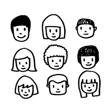 People Face Icon Hand Draw People Icons Hand Icons Face Icons Png And Vector With Transparent Background For Free Download Face Icon How To Draw Hands Character Design