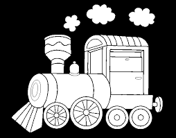 It will be a nice present for your mom or dad. Steam Locomotive Coloring Page Coloringcrew Com