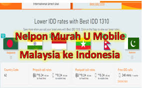 Untuk perangkat ios juga dapat mengikuti langkah di atas, karena metodenya hampir tak berbeda jauh kok. Cara Nelpon Murah Malaysia Ke Indonesia U Mobile Warga Negara Indonesia
