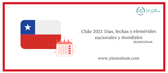 El día de la madre está programado en las siguientes fechas: Chile 2021 Dias Fechas Y Efemerides Nacionales Y Mundiales