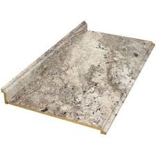 Hampton Bay Valencia 48 In Laminate Countertop In Classic Crystal Granite 9284fxrdv4 The Laminate Countertops Black Laminate Countertops Formica Countertops