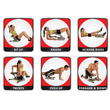 wonder core smart exercise system with workout dvd and resistance bands