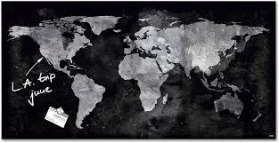 Landkarten kontinente weltkarte europäische länder. Sigel Gl270 Glas Magnetboard 91 X 46 Cm Weltkarte Magnettafel Artverum Weitere Designs Grossen Amazon De Burobedarf Schreibwaren