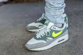Nike Air Max 1 Mica Green Volt On Feet Sneaker Review Nike Air Max Air Max Air Max 1