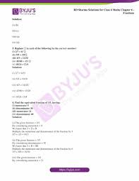My math 5 volume 1 common core publisher : Rd Sharma Solutions For Class 6 Chapter 6 Fractions Exercise 6 5 Pdf Download
