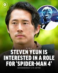Would Steven Yeun be a good fit for Mr. Negative in Spider-Man 4?