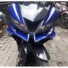 Explore yamaha yzf r15 v2.0 price in india, specs, features, mileage, yamaha yzf r15 v2.0 images, yamaha news, yzf r15 v2.0 review and all other yamaha bikes. Buy Bike Winglet Wiser Cap Light Visor Cap For Yamaha R15 V3 Blue Double Online Get 32 Off